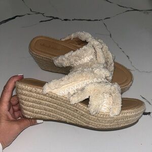 Altar’d state wedges, cream/neutral color